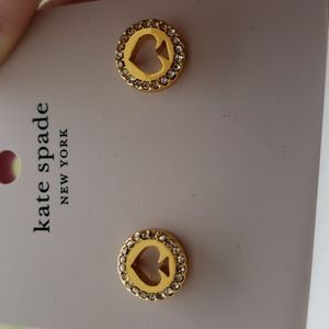 NWT Kate Spade Spot the Spade Earrings